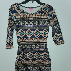 Shes cool multicolored dress